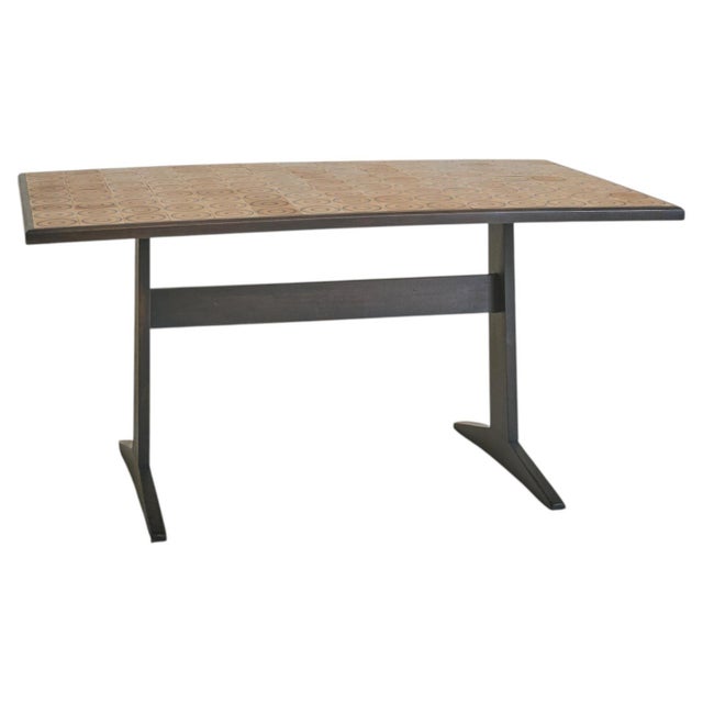 1970s Spanish Ceramic Tile Dining Table, 1970s For Sale - Image 5 of 13
