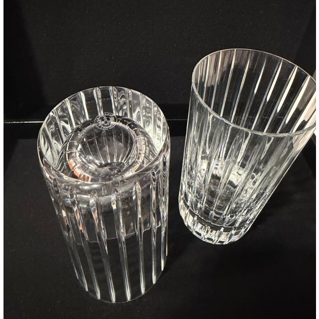 Baccarat French Crystal Harmonie High Ball Glasses - Pair For Sale In Los Angeles - Image 6 of 6