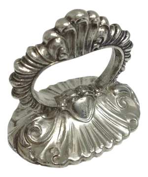 Silver Plate Handle for Covered Entree Dish
