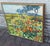Modern B. V.d.Velden, Nasturtium, 1966, Oil Painting on Canvas For Sale - Image 3 of 6