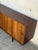 Long Sideboard Rosewood Buffet With Sliding Doors Crafted in Denmark Mid-Century Modern 1960s For Sale In Los Angeles - Image 6 of 11