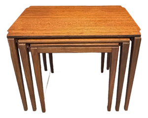 Mid-Century Modern Teak Nesting Tables by Richard Hornby for Fyne Ladye, 1960s, Set of 3