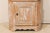 Off-white Swedish Late Baroque Corner Cabinet With Scraped Paint and Scalloped Base For Sale - Image 8 of 11