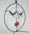 Artist Made Wire Lady Hanger With Wax Lips, 1980’s For Sale - Image 9 of 12