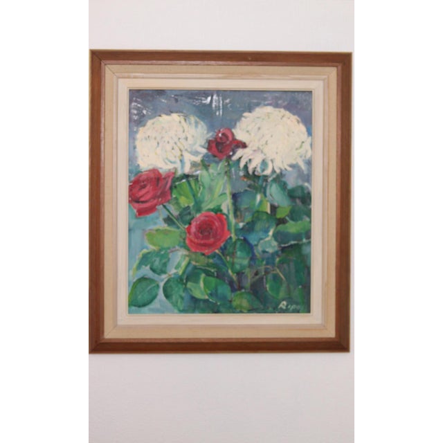 Hans Ripa, Bloomer, 1960s, Oil on Panel, Framed For Sale - Image 10 of 18