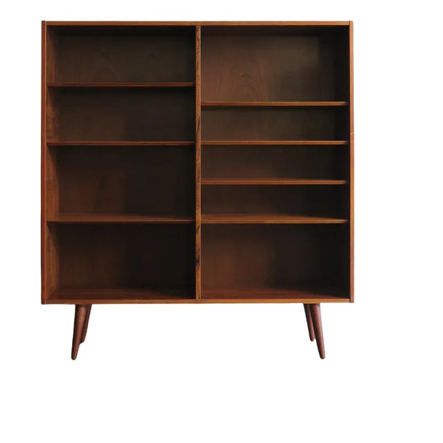 Scandinavian Bookshelf by Poul Hundevad for Hundevad & Co., 1960s For Sale