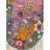 1920s Antique Purple Floral Modernist Chinese Handknotted Art Deco Wool Oval Rug For Sale In New York - Image 6 of 6