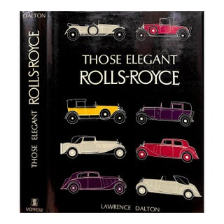 "Those Elegant Rolls-Royce" 1967 Dalton, Lawrence For Sale