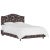 Kenmore Bed in Coral Navy Leopard, Full For Sale In Chicago - Image 6 of 6