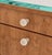 Wood Art Deco Style Walnut Kneehole Desk For Sale - Image 7 of 10