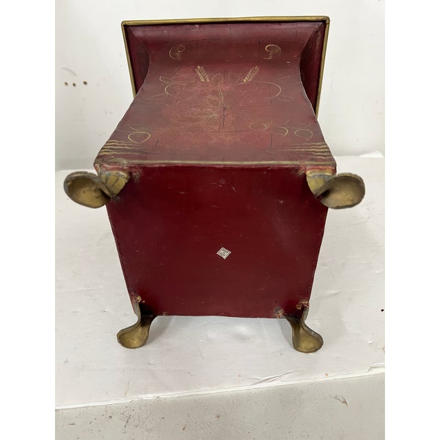 Late 20th Century Vintage Chinoiserie Footed Cachepot For Sale - Image 5 of 5