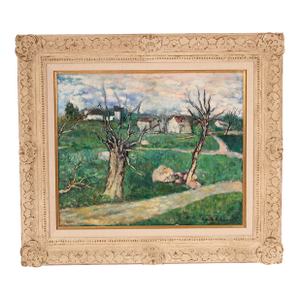Impressionist Landscape Painting by Melville Paul Simon (1936-2007)