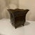 Vintage Ornate Pressed Metal Planter For Sale - Image 4 of 4