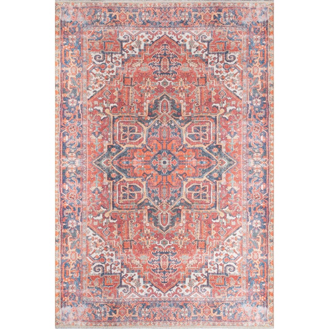 Momeni Chandler Zara Red 4' X 6' Area Rug For Sale