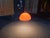 Space Age Orange Plastic Lamp, 1970s For Sale - Image 11 of 12