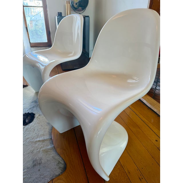 Verner Panton 4 High End Verner Panton S-Chair Glossy Lacquer Finish for Herman Miller/Vitra For Sale - Image 4 of 11
