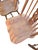 Vintage Solid Oak Bow-Back Windsor Dining Chairs - Set of 6 For Sale - Image 9 of 18