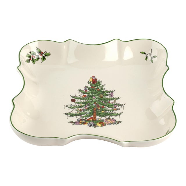 Spode Christmas Tree Devonia Tray For Sale