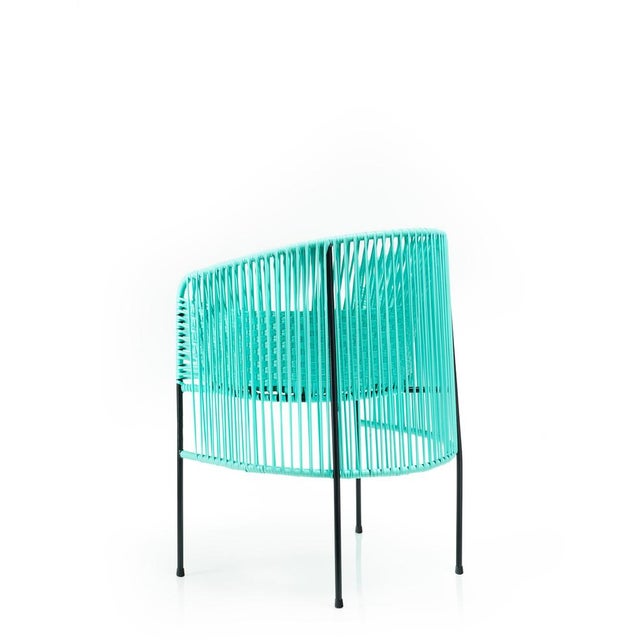 Mint Caribe Dining Chairs by Sebastian Herkner, Set of 4 For Sale - Image 6 of 18