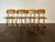Mid century beech wood chairs in great vintage condition. Unsigned. Dimensions 15” x 17” d x 31” h seat h 17.5” Minor wear...