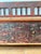 Brown Norwegian Marriage Hand Painted Bench For Sale - Image 8 of 10