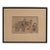 Mid 20th Century India Gray Paper Drawing For Sale