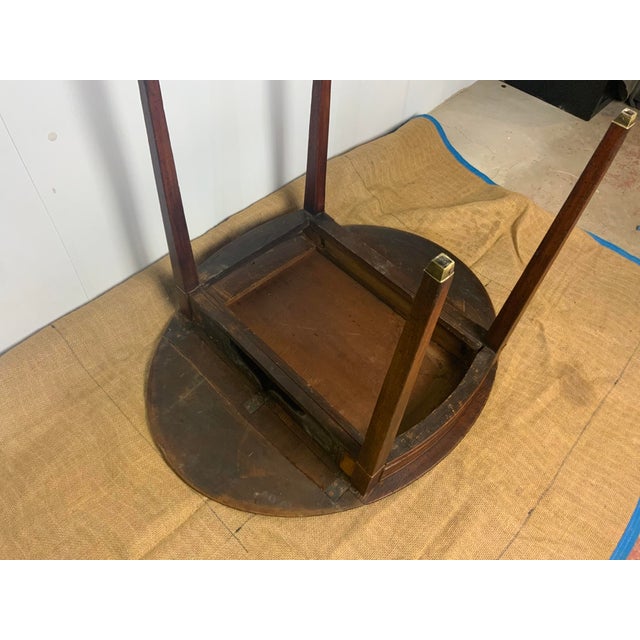 Late 18th Century George 111 Fiddleback Walnut Pembroke Table For Sale - Image 12 of 17