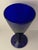Antique Early 19th Century English George III Blue Cobalt Wine Glasses - Set of 4 For Sale - Image 17 of 18