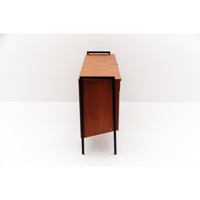 Teak Shoe Cabinet with Hinged Door, Germany, 1960s For Sale - Image 6 of 13