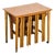 Vintage Scandinavian Teak Nesting Tables, 1960s, Set of 5 For Sale