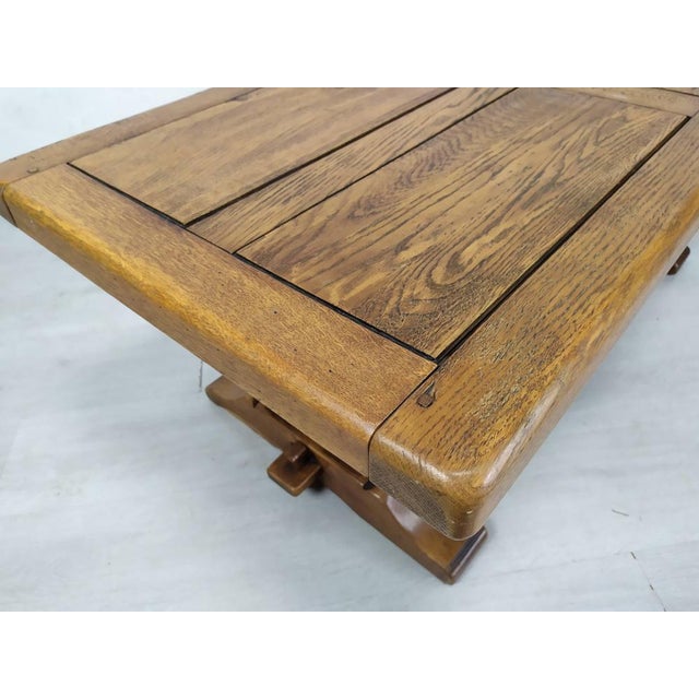 Oak Monastery Coffee Table, 1970s For Sale - Image 12 of 16