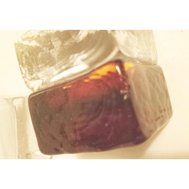 Brown Murano Glass Paper Weights by Giusto Toso for Fratelli Toso, 1961, Set of 2 For Sale - Image 8 of 9