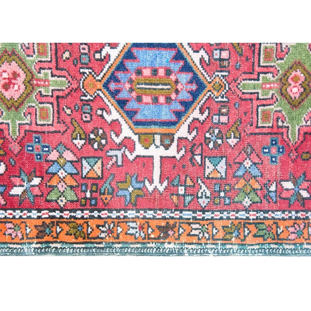 Early 20th Century Persian Heriz Rug For Sale - Image 15 of 15