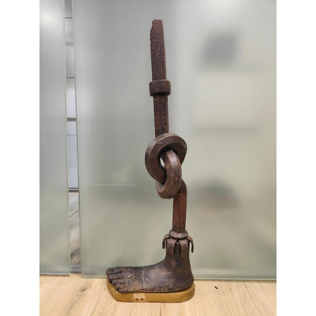 Forged Iron Sculpture, 1950s For Sale - Image 14 of 18