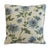 Custom-tailored pillow by Mike Seratt of The Prized Pig, featuring English George Spencer Designs "Thistle" linen/cotton...