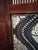 Vintage Mahogany & New Ikat Fabric 3 Panel Screen For Sale - Image 12 of 16