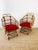 Chinoiserie Vintage 1960s Pair of Natural Rattan Chairs / Chinese Chippendale / Boho Style For Sale - Image 3 of 13