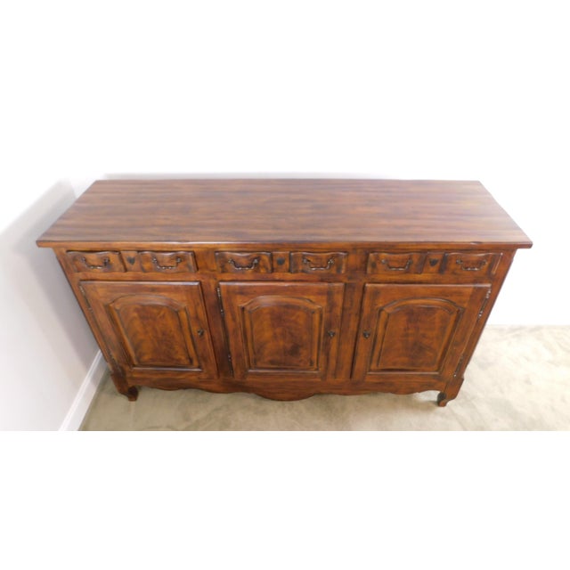Drexel Heritage French Country Style Large 3 Door Buffet Sideboard (B