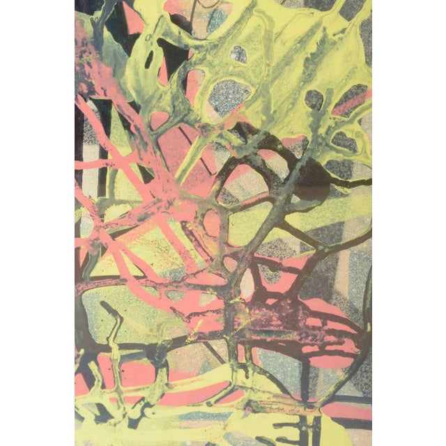 Modern Gunnar Fohlin, Dynamic Abstract Work, 1962, Gouache on Paper For Sale - Image 3 of 6