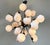 21st Century Crema Sputnik Chandelier by Fabio LTD For Sale - Image 6 of 7