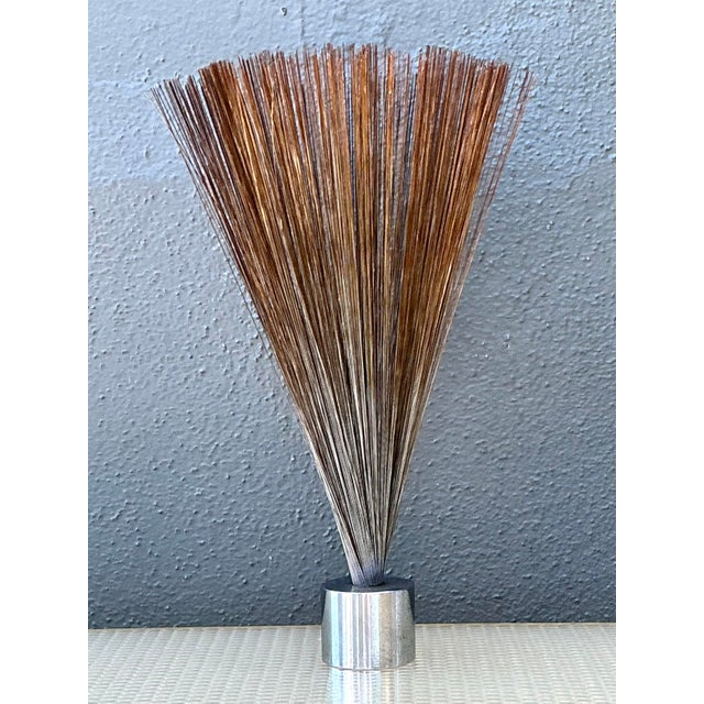 Harry Bertoia Vintage Abstract Wire Spray Kinetic Sculpture For Sale - Image 4 of 12