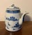 Antique 19th Century Chinese Export Blue & White Canton Porcelain Tea Pot For Sale - Image 4 of 12