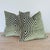 Schumacher Vanderbilt Velvet 22" Pillows in Lettuce Green For Sale In Greensboro - Image 6 of 6