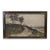 Antique George William Bohde on the Bluff Colored Landscape Etching 28" For Sale