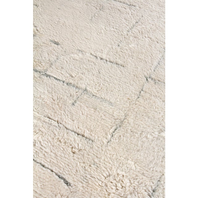 Weighton Ivory/Gray Hand knotted Wool Area Rug - 10'x14' For Sale In Los Angeles - Image 6 of 8