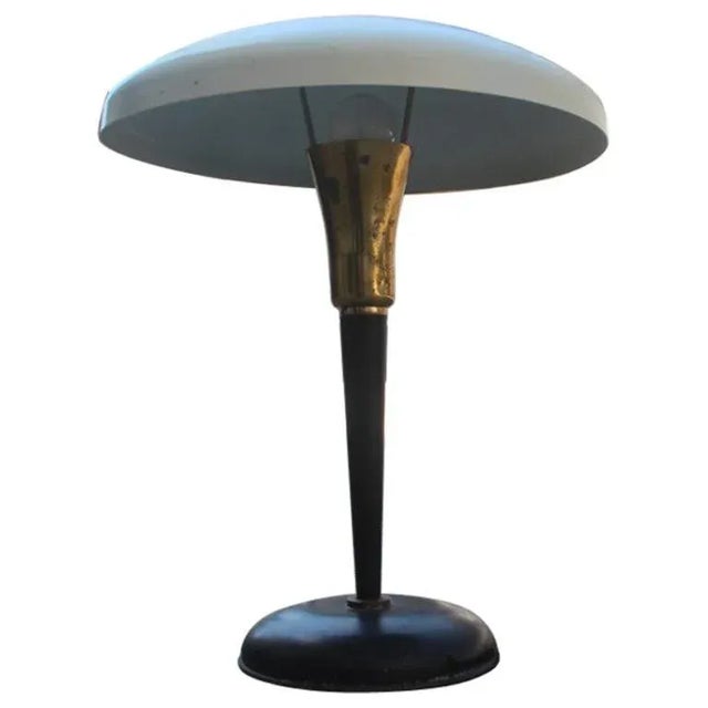 Mid-Century Modern Brass Table Lamp For Sale - Image 11 of 11