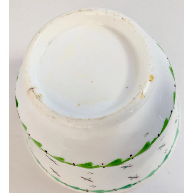 Circa 1820 English China Tea Cup & Saucer Set For Sale In Monterey, CA - Image 6 of 10