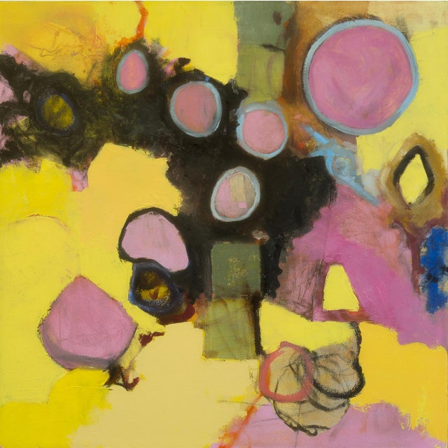 Impermanence #02 - Contemporary Abstract Oil Painting, 24x24 For Sale