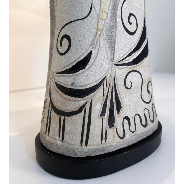 White 1950s Marcello Fantoni Table Lamp For Sale - Image 8 of 11