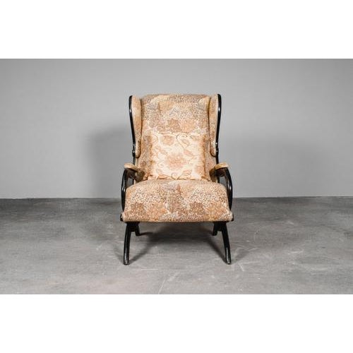 Biedermeier Wing Lounge Chair For Sale - Image 9 of 18